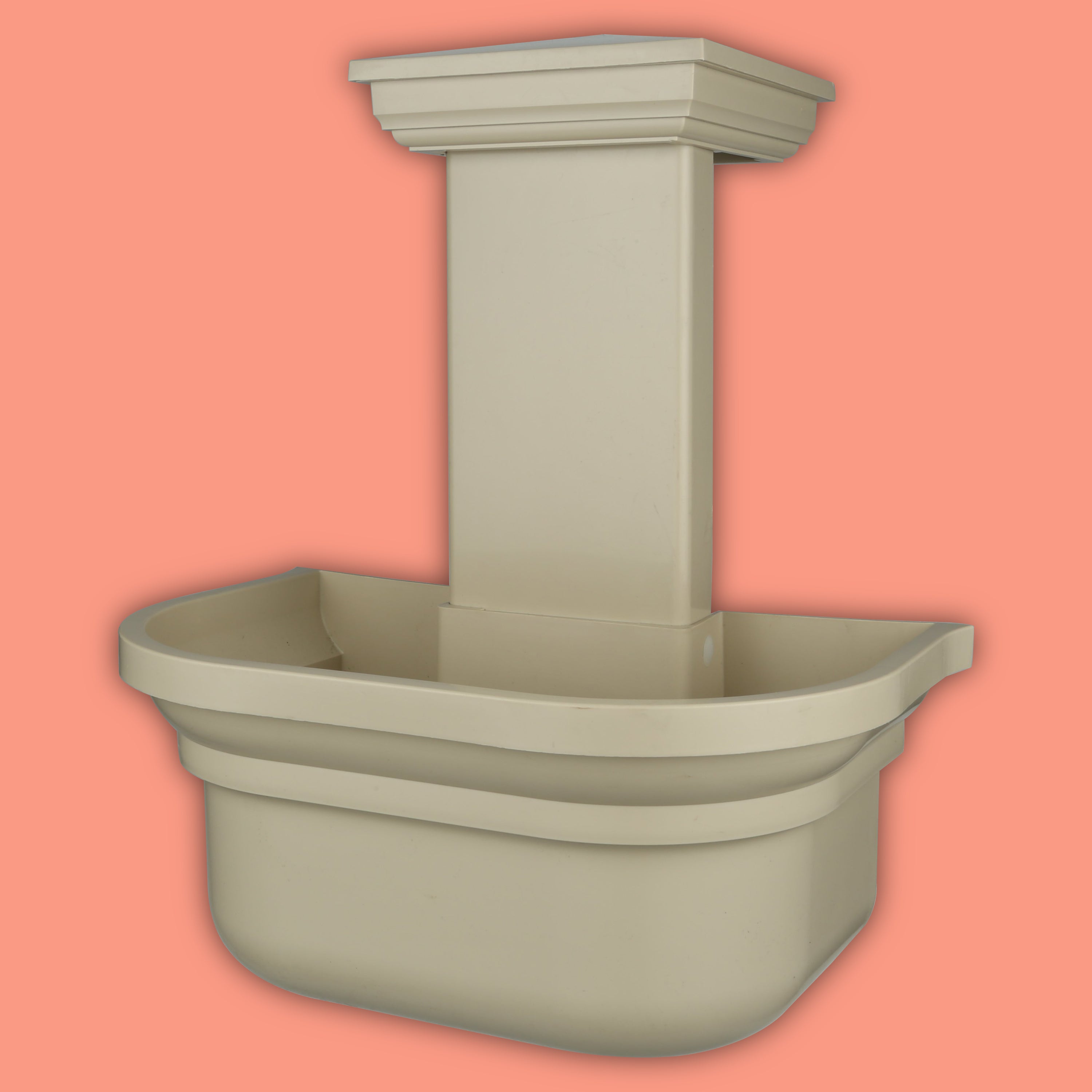 fence post cap planter flower pot FencePot